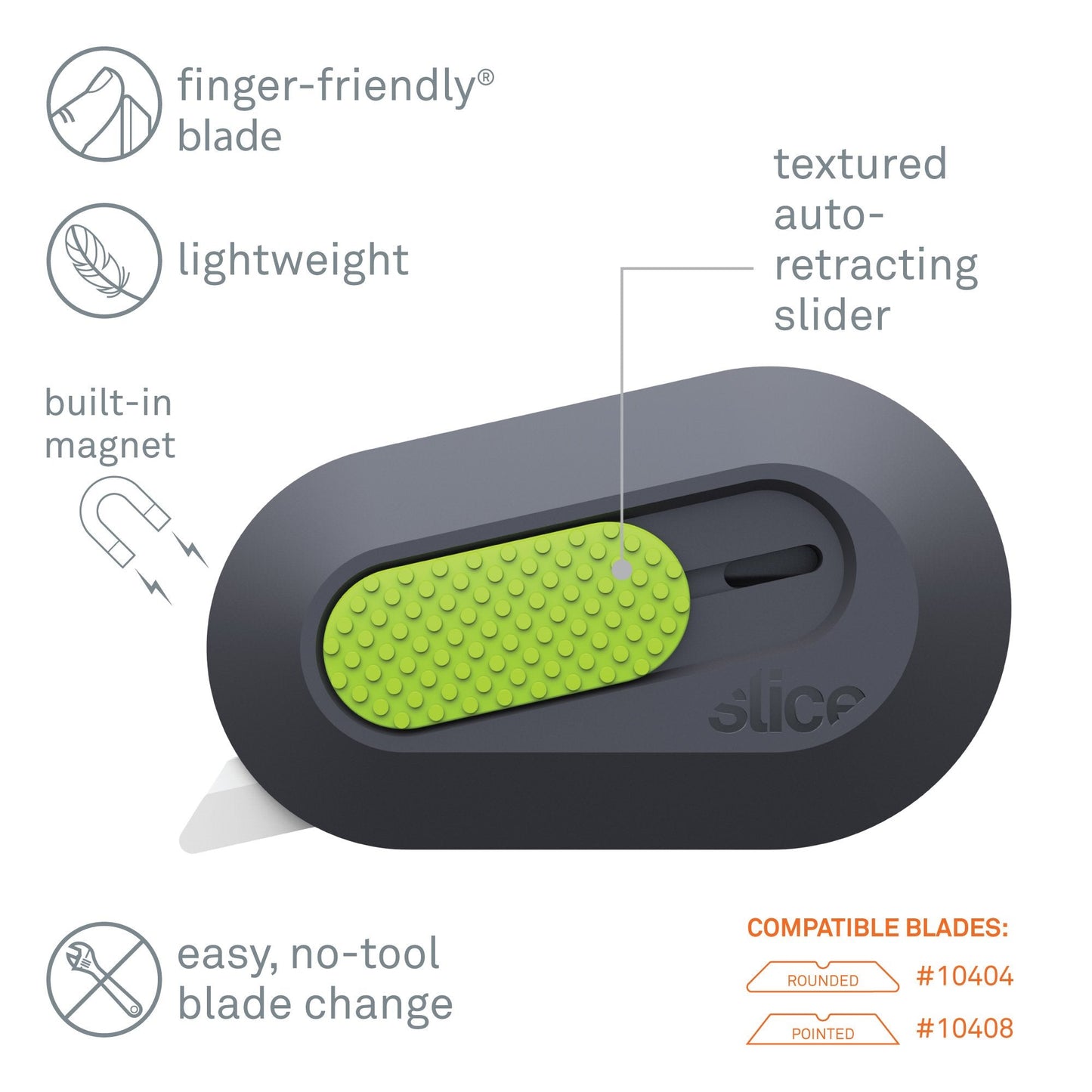 Mini cutter autoretráctil
