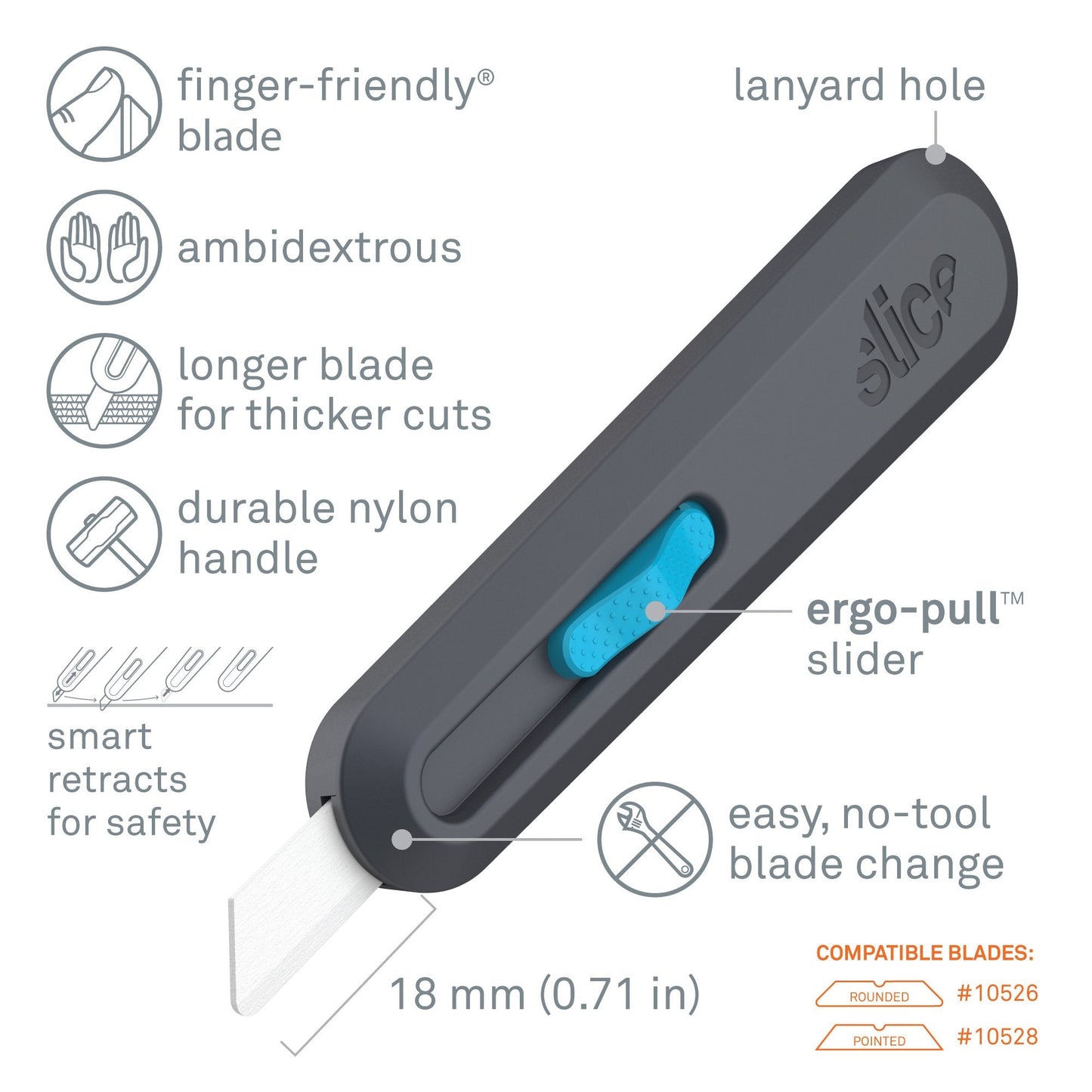 Cutter retráctil inteligente