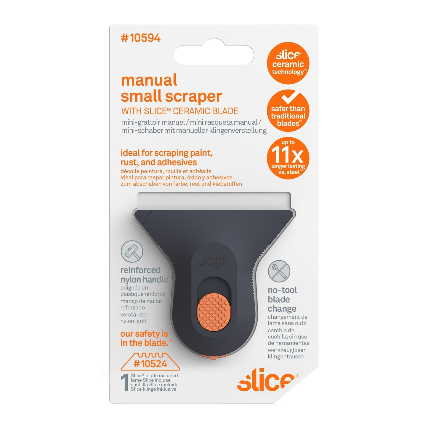 Mini rasqueta manual